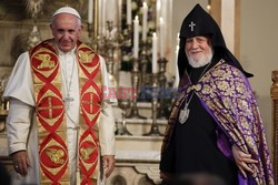 Papiez Franciszek w Armenii