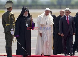 Papiez Franciszek w Armenii