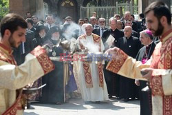 Papiez Franciszek w Armenii