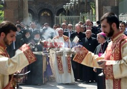 Papiez Franciszek w Armenii