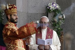 Papiez Franciszek w Armenii