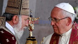 Papiez Franciszek w Armenii