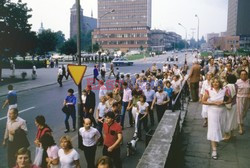 Strajki i demonstracje Solidarności