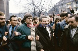 Strajki i demonstracje Solidarności