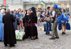 ŚDM 2016 - przyjazd wiernych  do Krakowa