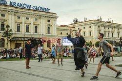 ŚDM 2016 - przyjazd wiernych  do Krakowa