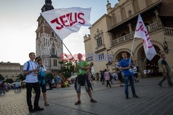 ŚDM 2016 - przyjazd wiernych  do Krakowa