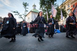 ŚDM 2016 - przyjazd wiernych  do Krakowa