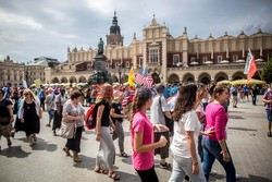 ŚDM 2016 - przyjazd wiernych  do Krakowa