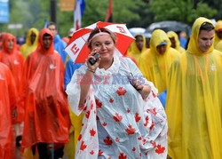 ŚDM 2016 - przyjazd wiernych  do Krakowa