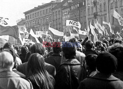 Strajki i demonstracje Solidarności