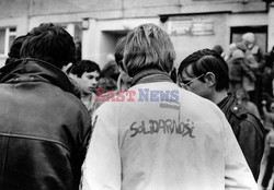 Strajki i demonstracje Solidarności