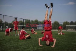 Codzienne życie w Pjongjang - AFP