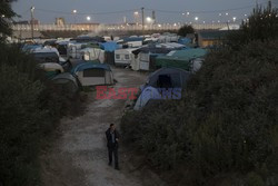 Obóz The Jungle w Calais - NYT