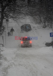 Zima na Podkarpaciu