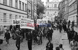 Strajki i demonstracje Solidarności