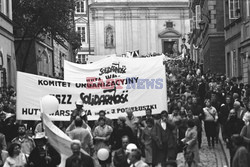 Strajki i demonstracje Solidarności