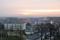 Nadmorskie sanatorium zimą