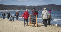 Słoneczny początek majówki nad morzem