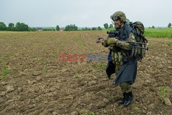 Żołnierze NATO na granicy polsko-litewskiej - Eyevine