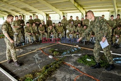 Żołnierze NATO na granicy polsko-litewskiej - Eyevine