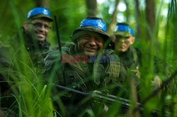 Żołnierze NATO na granicy polsko-litewskiej - Eyevine