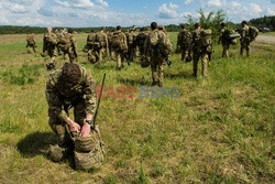 Żołnierze NATO na granicy polsko-litewskiej - Eyevine