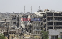 Życie w Aleppo - AFP