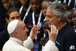 Andrea Bocelli spotkał się z Papieżem Franciszkiem