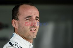 Robert Kubica na testach na torze Hungaroring