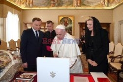 Andrzej Duda na audiencji u Papieża Franciszka