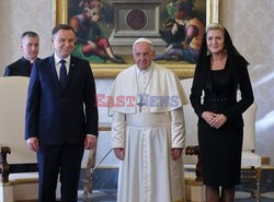 Andrzej Duda na audiencji u Papieża Franciszka