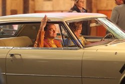 Na planie filmu Once upon a time in Hollywood