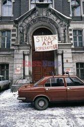 Strajki i demonstracje Solidarności