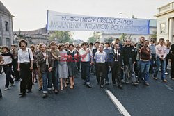 Strajki i demonstracje Solidarności