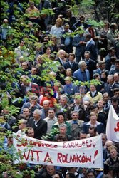 Strajki i demonstracje Solidarności