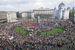 Strajki i demonstracje Solidarności