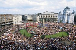 Strajki i demonstracje Solidarności