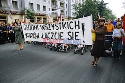 Strajki i demonstracje Solidarności