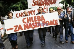 Strajki i demonstracje Solidarności