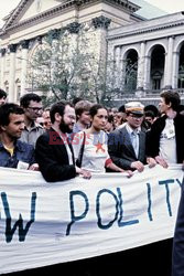 Strajki i demonstracje Solidarności