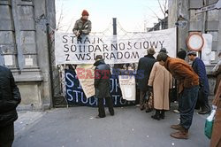 Strajki i demonstracje Solidarności