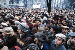 Strajki i demonstracje Solidarności