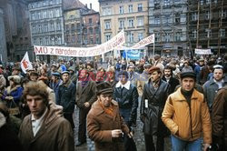 Strajki i demonstracje Solidarności