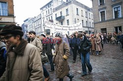 Strajki i demonstracje Solidarności