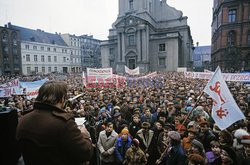 Strajki i demonstracje Solidarności