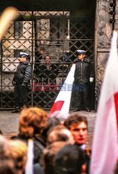 Strajki i demonstracje Solidarności