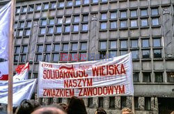 Strajki i demonstracje Solidarności