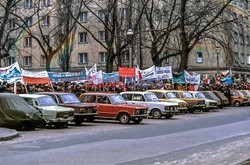 Strajki i demonstracje Solidarności