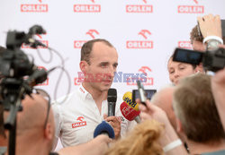 Briefing prasowy z udziałem Roberta Kubicy